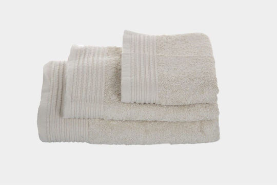 Πετσέτα Σώματος Anesis Beige 90x150 Πετσέτα Σώματος Anesis Beige 90x150