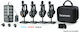 Complete Intercom Solution Witalk9 Wt4s8xbat 4 Persons Full-duplex 1.9ghz Single-ear Black