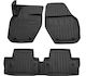 Race Axion Set of Front and Rear Mats 5pcs Tray Type for Volvo S60 / V60 2010-2018 Black