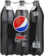 Pepsi Max Soft Drink Cola No Sugar 6x1.5lt 0-8576