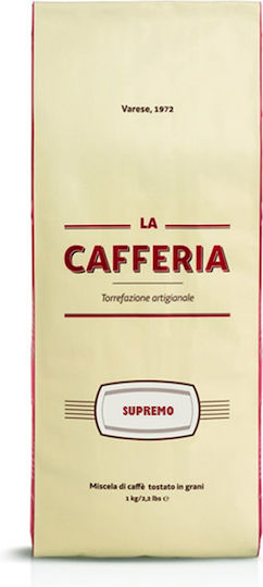 Καφές Espresso La Cafferia Supremo 1000g Κόκκους