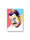 Διακοσμητική Πινακίδα Κάδρο Freddie Mercury 50x75