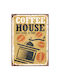 Semnătură Decorativă "Coffee House" 50x35