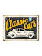 Декоративен Знак "classic Cars" 40x28