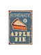 Διακοσμητική Πινακίδα "homemade Apple Pie" 30x21