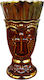 Vigilölampen Tischplatte Ton Kaffee 15x9cm
