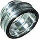 Single and Double Wall Chimney Pipe Adapter Inox Diameter 100-150 Airduct Hellas
