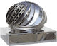 Chimney Pipe Stainless Steel 35 x 35 cm with Aisi 304 Ba Base Anti-magnetic Airduct Hellas