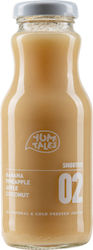 Smoothie #2 Μπανάνα Ανανά Μήλο Καρύδα Yum Tales 250ml