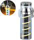 Double Windproof Electric Lighter In Black Colour