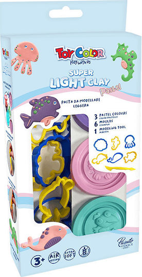 Toy Color Plasticine Game Set for 3+ Years 3 Can