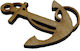 Wooden Hanging Anchor