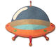 Wooden Space Disc 6cm