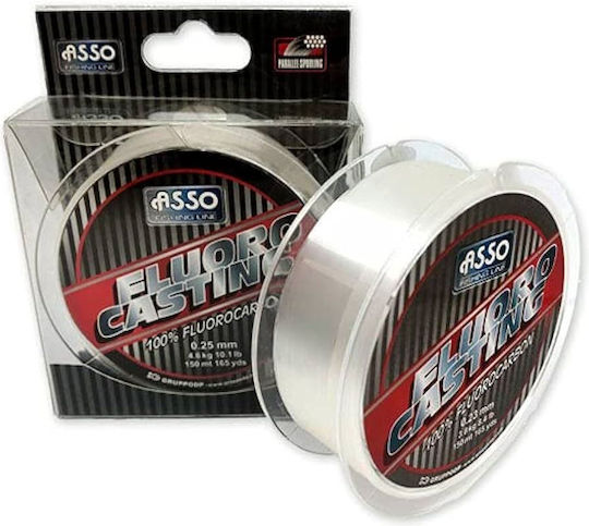 Αόρατη Πετονιά Asso Fluorocasting 0.25mm 150m