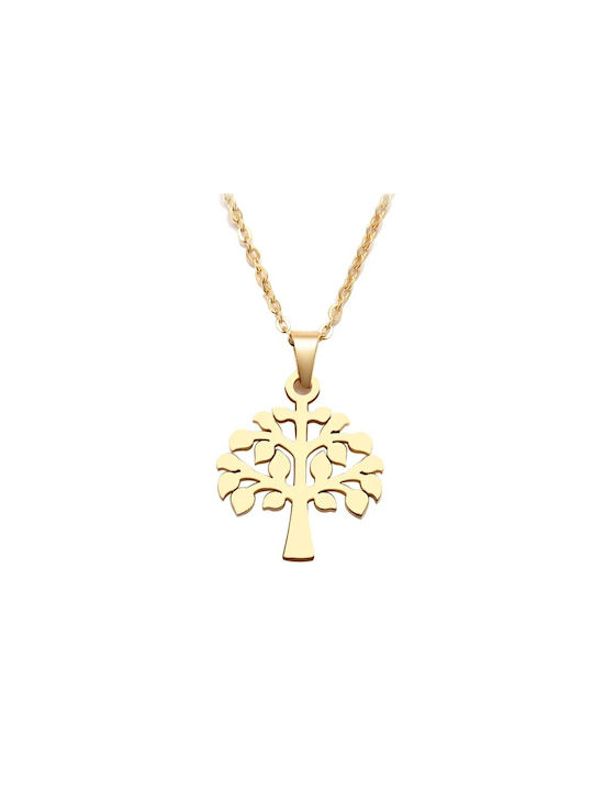 Amalfi Accessories Brad din Placat cu aur Oțel