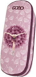 Polo Maxxi Pencil Case with 2 Compartments Pink
