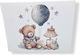 Βιβλίο Ευχών Αρκουδάκι Σιέλ Μπαλόνι Βεα174 Rin-bea174