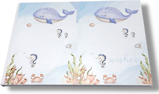 Sea World Guest Book Whales Seahorses Bea218 Rin-bea218