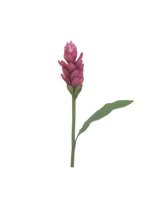 Διακοσμητικό Κλαδί-λουλούδι 3-85-246-0284 100cm Green-pink Inart Plastic