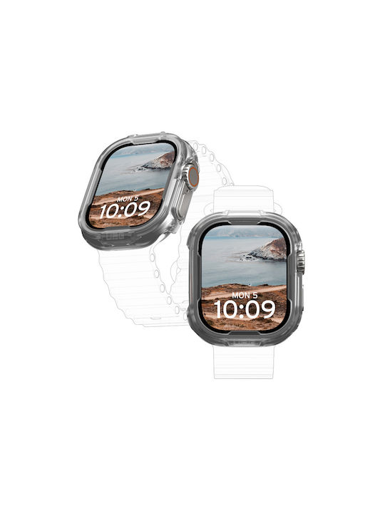 UAG Scout Armor Пластмасов Калъф в Прозрачен цвят за Apple Watch Ultra 2, Apple Watch Ultra 1