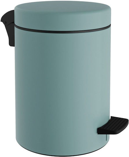 Pam & Co Inox Bathroom Basket 5lt Green