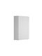 Ușă dublă Dulap de Haine Colțar Versori 111 Light Grey, White 101x101x193cm