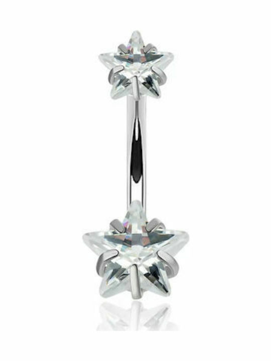 Amalfi Accessories Bauchnabel Piercing aus Stahl