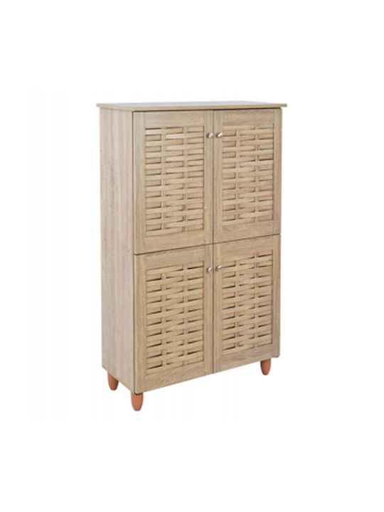 Ξύλινη Παπουτσοθήκη Miranda 77x34x123cm