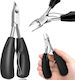 Foarfece Profesional Pentru Unghii Și Cuticule 12,5cm Oțel Inoxidabil Mâner Ergonomic Precizie Și Confort