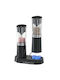 Cyberdust Set Electric Râșnițe Condimente Inox în Culoare Gri 2buc