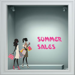 Αυτοκόλλητο Εκπτώσεων - Summer Sale 69 - 120cm ...