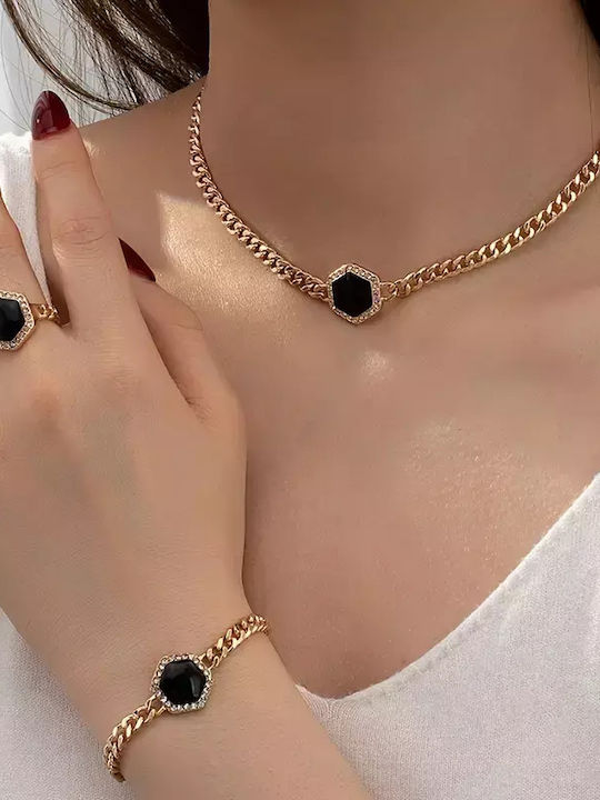Set mit Halskette , Ring & Armband