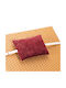 Jemidi24 Sofa-Kissen aus 100% Baumwolle Rot 20x30cm.