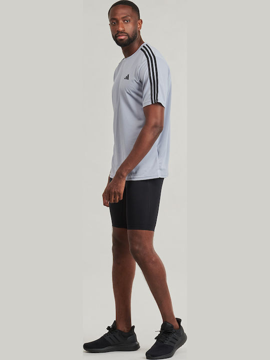 adidas 3-Stripes Aeroready Athletic T-Shirt Gray JX2713 | Skroutz.mt