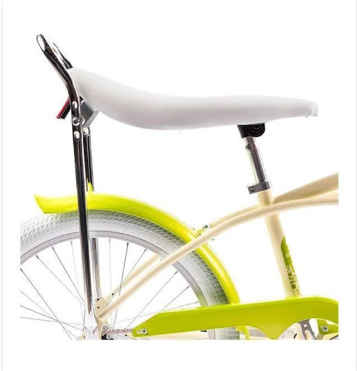 Pegas Weiß Fahrradsattel