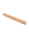 Wooden Front Door Handle Unpainted Solid Oak Wide North American Series 736