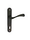 Door Handle Plate Single Piece Anthracite No 216 Viobrass