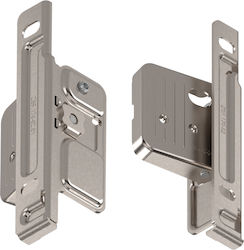 Set Left Right Metal Drawer Front Support Blum Metabox Zsf.120