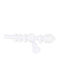 Wooden Curtain Pole Ø23 White Frans Interior Design