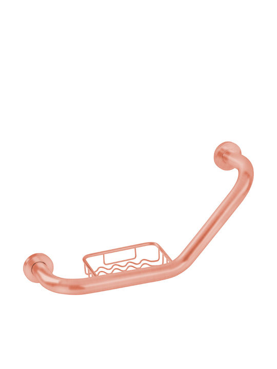Bathroom Grab Bar Soap Dish 42x12x10cm Bronze A...