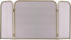 Metallic Fireplace Cover 582 Olive Brown
