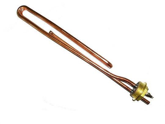 Elektrisches Heizelement Schraubbefestigung 1 1/4" Bsp Ha 4000w 230v Fassung 1 1/4'' Thermostatanschluss Kabel