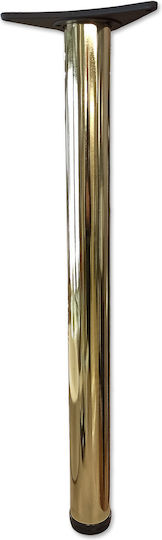 Πόδι Τραπέζι Φ60 Χρυσό Ύψους 71cm Best