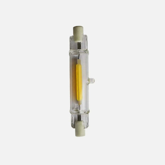 GBC Λάμπα LED 5W 78mm για Ντουί R7S Θερμό Λευκό 630lm