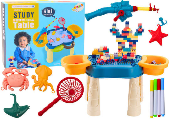 Детска Масичка за Рисуване Син Lean Toys