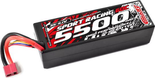 Team Corally Μπαταρία Li-Po 11.1V 5500mAh 60C 3S T-Plug για Τηλεκατευθυνόμενο