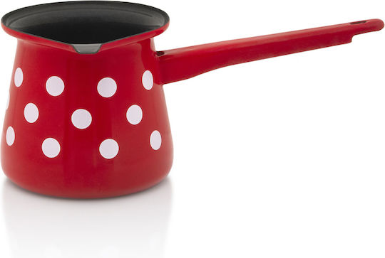 Coffee Pot Enamel in Brown Color 700ml