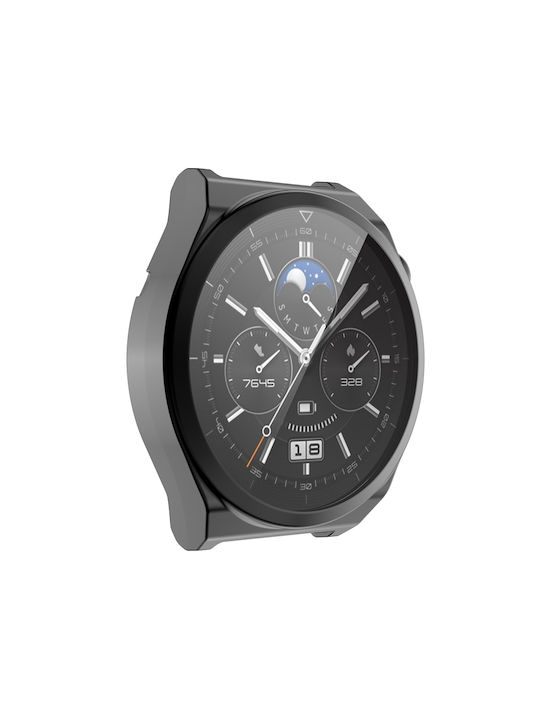 Θήκη Σιλικόνης σε Μαύρο χρώμα για Huawei Watch GT 3 Pro (46mm)