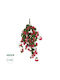 Globostar Artificial Hanging Decorative Bougainvillea Branch Fuchsia M45 X W12 X H90cm 20663 Artificial Flowers & Plants