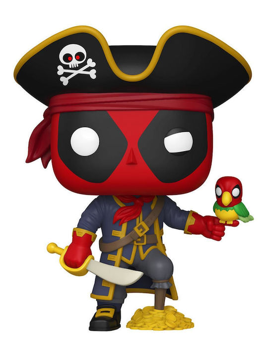 Funko Pop! Marvel: Deadpool - Deadpool as Long John Silver 1493 Wackelkopf